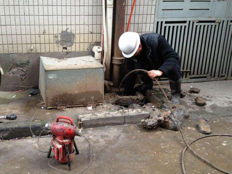 城西疏通下水道-洗菜池疏通